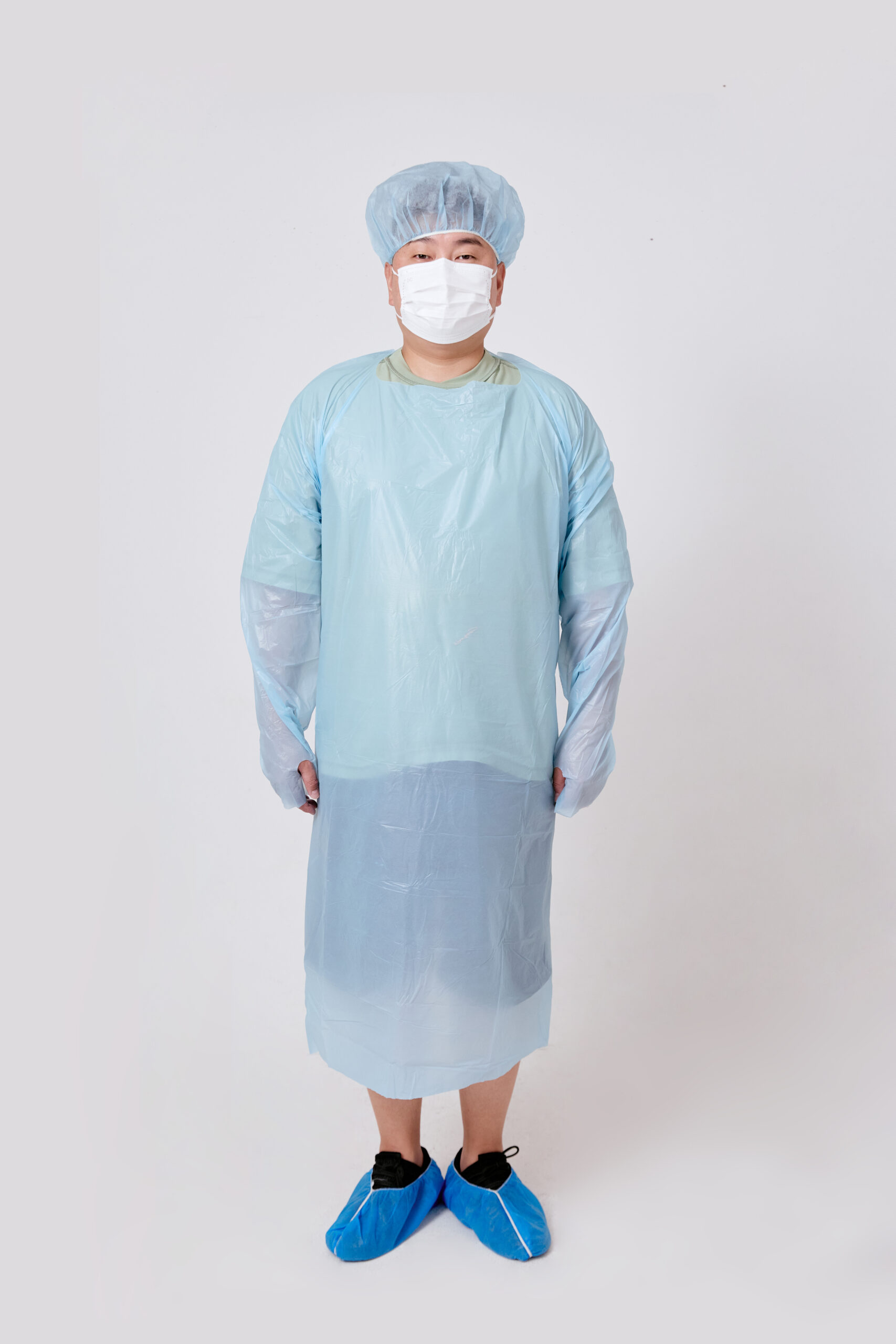 246A1041 Disposable plastic clothing(RCB-009) - Image 1