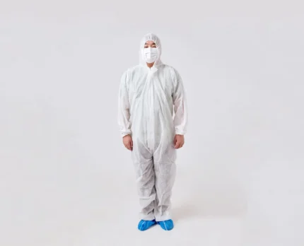 White Disposable Medical Protective Coverall (RC-002)