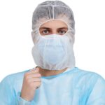 Disposable Ninja-style non-woven full-head protective hood