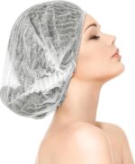 White disposable PP Non Woven Strip/Clip/Mop/Mob/Bouffant Cap - Image 4