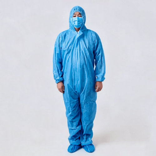 Blue-Disposable Medical Protective Coverall (RC-002)-1 Blue Disposable Medical Protective Coverall (RC-002) - Image 1
