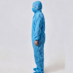 Blue Disposable Medical Protective Coverall (RC-002) - Image 3