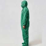 Green Disposable Medical Protective Coverall (RC-003) - Image 3
