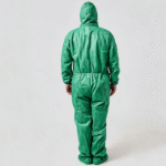 Green Disposable Medical Protective Coverall (RC-003) - Image 2