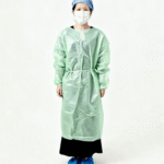 Green Disposable Medical Protective Isolation Gown (RCB-011)