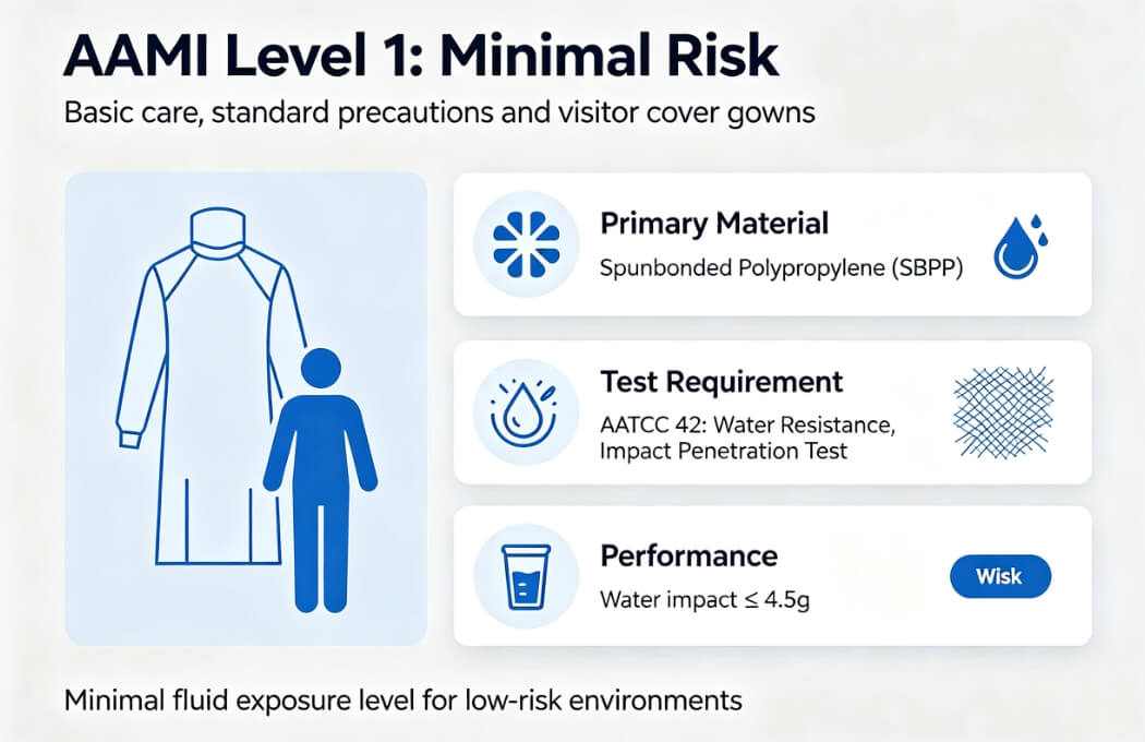 AAMI Level 1: Minimal Risk