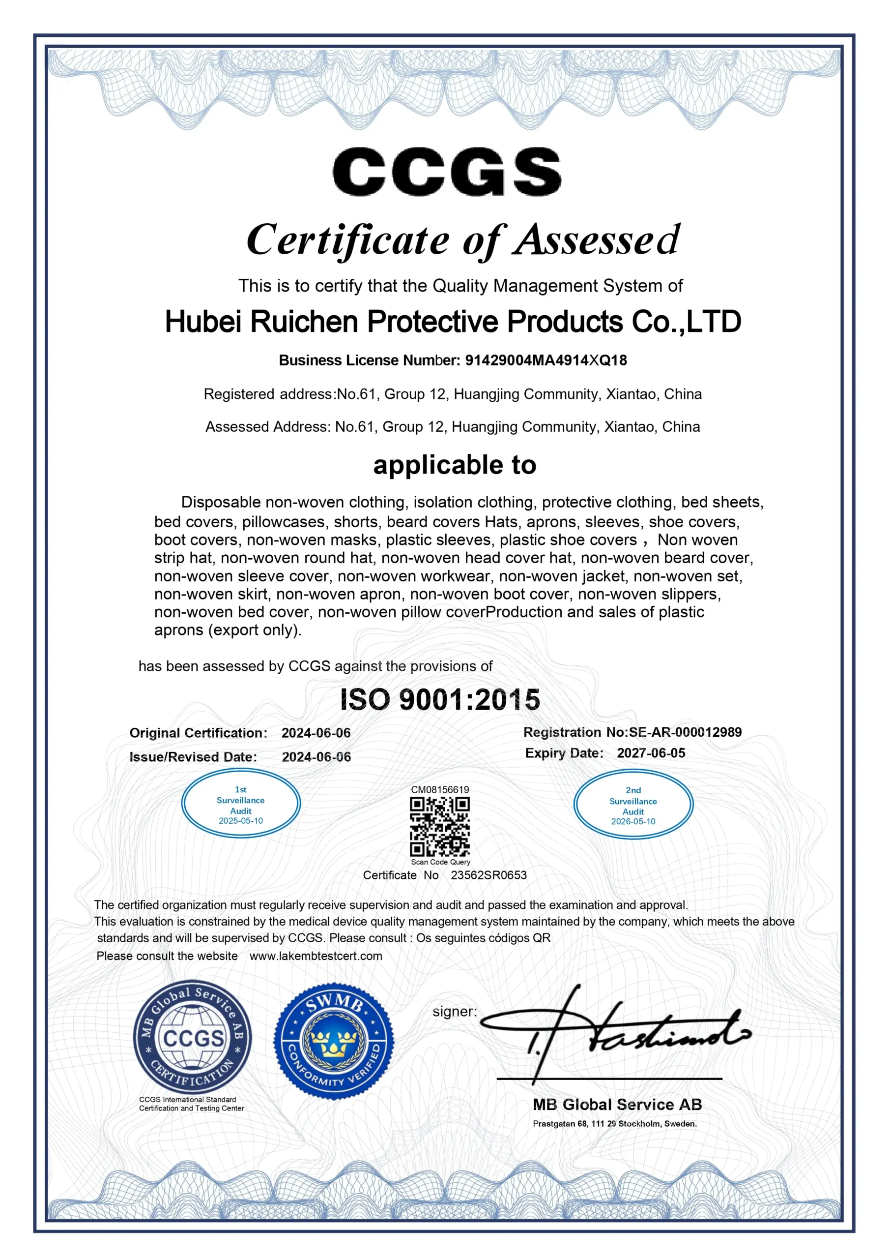 Quality, Environmental & Regulatory Compliance