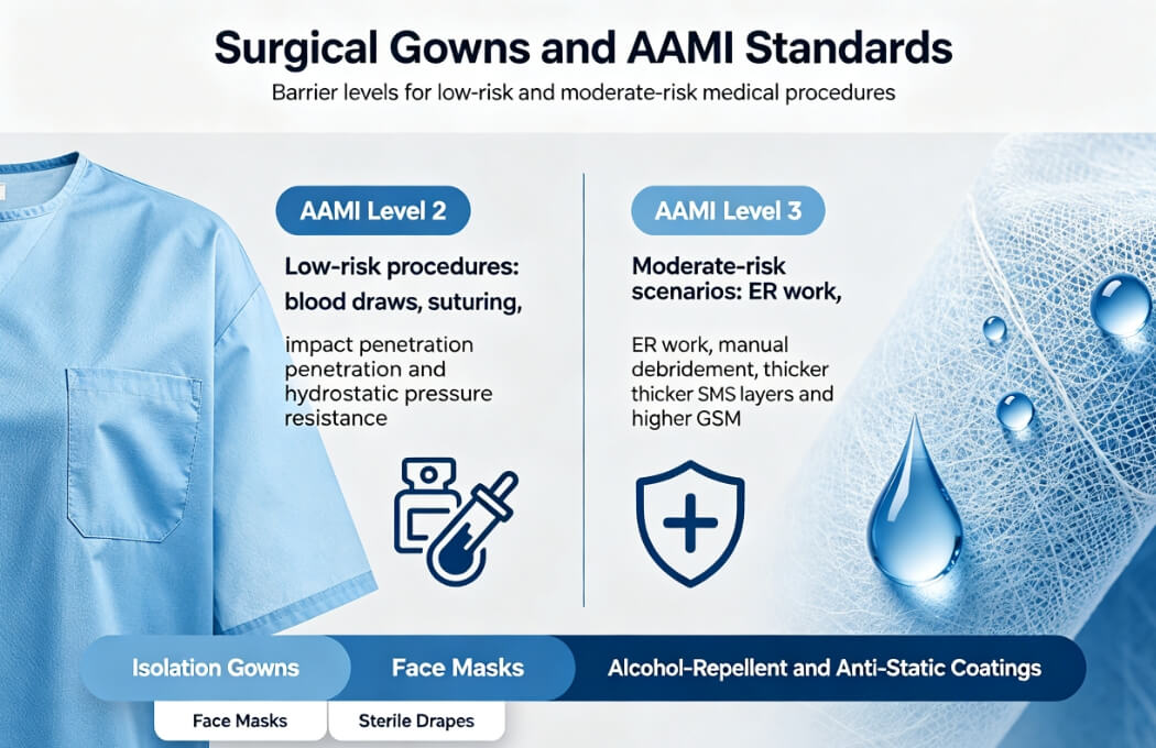 Surgical Gowns and AAMI Standards