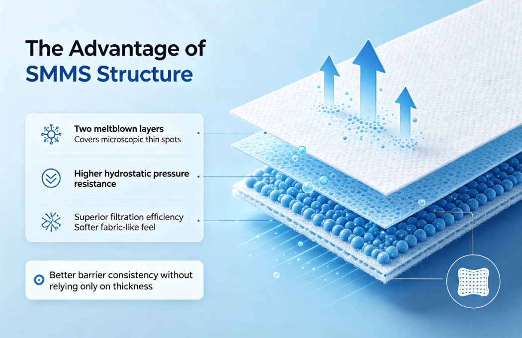 The Advantage of SMMS Structure