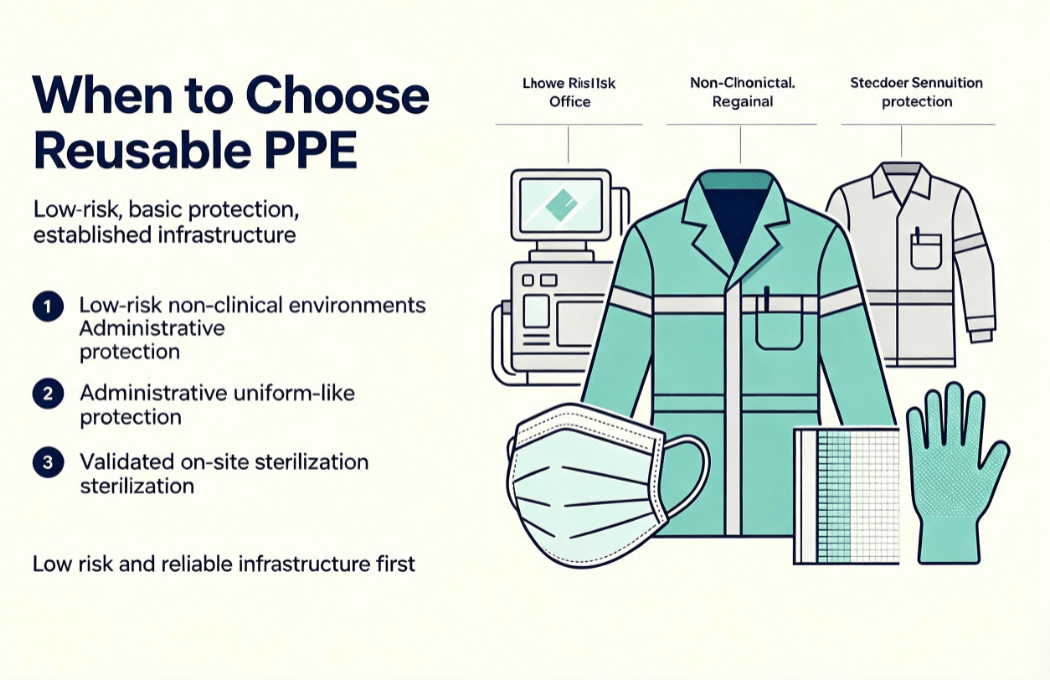 When to Consider Reusable PPE