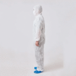 White Disposable Medical Protective Coverall (RC-002) - Image 3