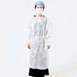 White Disposable Medical Protective Isolation Gown (RCB-011)