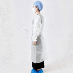 White Disposable Medical Protective Isolation Gown (RCB-011) - Image 2