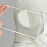 White Disposable Nonwoven Medical Face Mask (RC-001) - Image 2