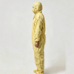 Yellow Disposable Medical Protective Coverall (RC-004) - Image 3