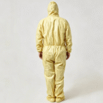Yellow Disposable Medical Protective Coverall (RC-004) - Image 2