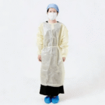Yellow Disposable Medical Protective Isolation Gown (RCB-011)