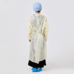 Yellow Disposable Medical Protective Isolation Gown (RCB-011) - Image 3