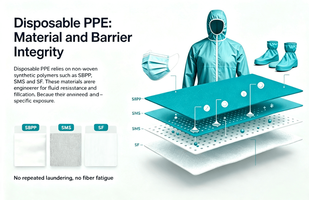 Disposable PPE : Material and BarrierIntegrity