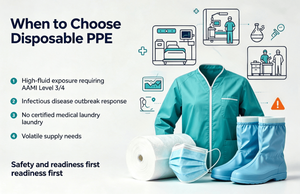 When to Prioritize Disposable PPE