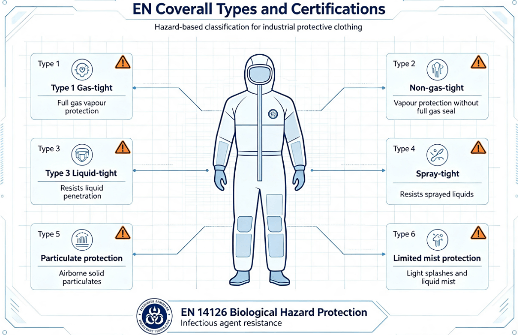European Standards (EN) for Coveralls