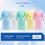 Disposable Medical Surgical Isolation Gown (PP/SMS Material) (RCB-001)
