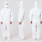Disposable microporous full-body protective coverall with hood(RCB-001)