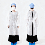 Disposable Medical Surgical Isolation Gown (PP/SMS Material) (RCB-001) - Image 2