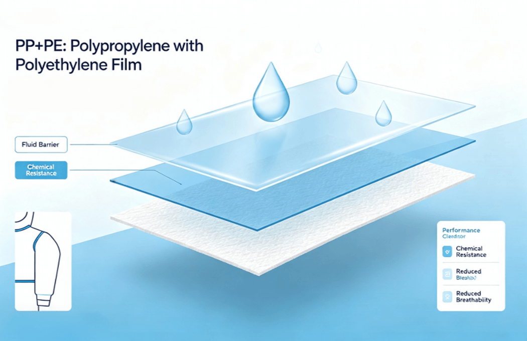 PP+PE: Polypropylene with Polyethylene Film