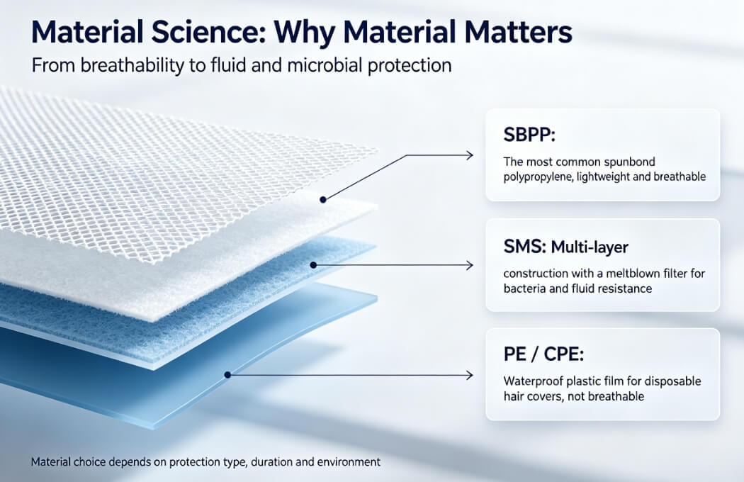 From breathability to fluid and microbial protection
