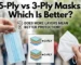 5 ply vs 3 ply mask