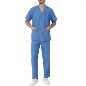 disposable non woven patient gown-2