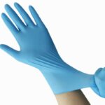 Disposable Blue Medical-Grade Nitrile Examination Gloves - Image 3