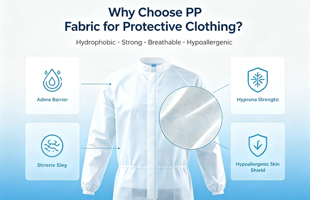 Hydrophobic · Strong · Breathable · Hypoallergenic