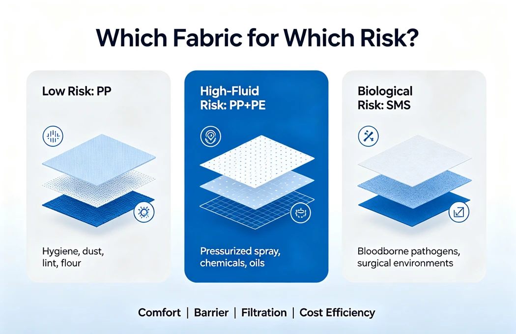 Which Fabric for Which Risk