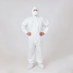 Disposable PP+PE Waterproof Protective Coveralls