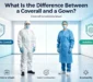 coverall vs gown