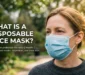 disposable face mask