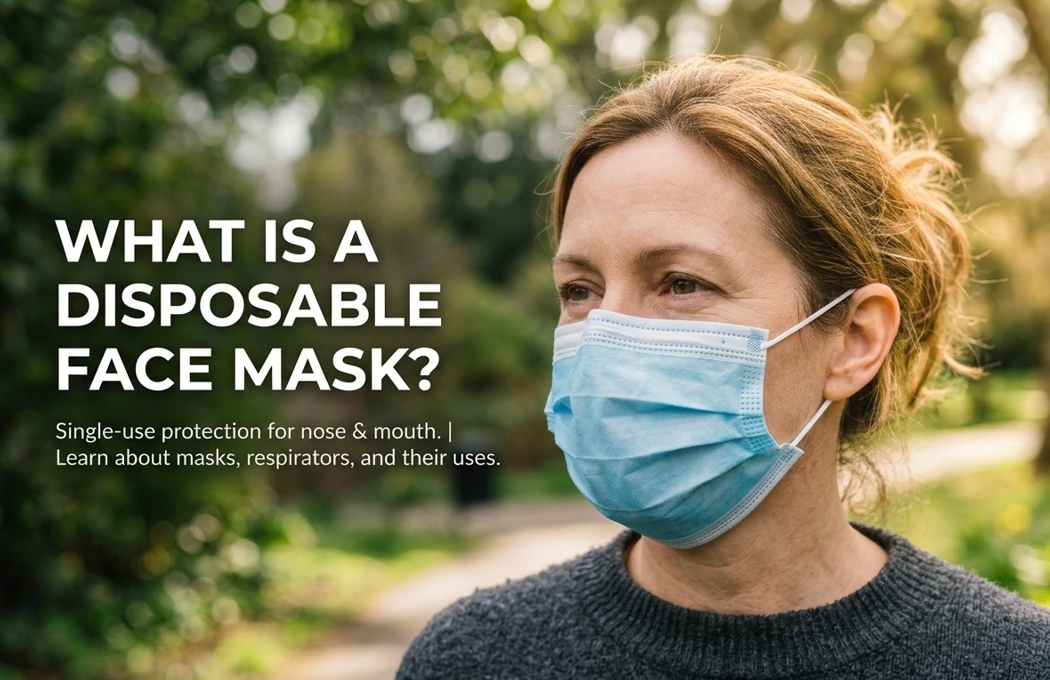 disposable face mask