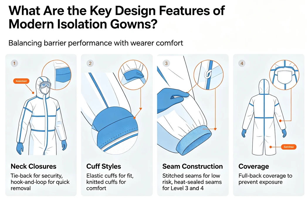 Balancing barrier performance with wearer comfort