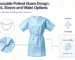Disposable patient gown design