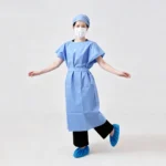 SMS Short Sleeve Isolation Gown for Food Processing