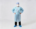 PP+PE Long Sleeve Isolation Gown for Laboratory Protection