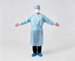 Sky Blue Disposable Medical Isolation Gown