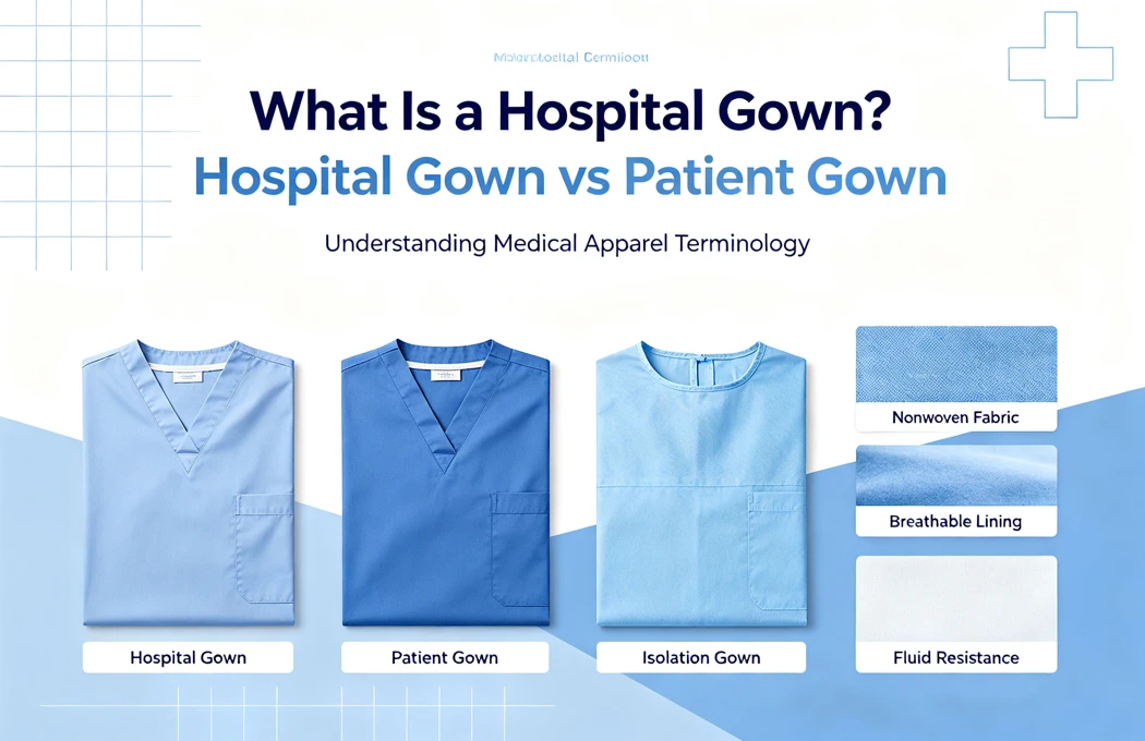 hospital gown vs patient gown