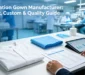 Bulk custom isolation gown manufacturer