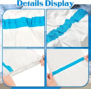 Elastic band detail on Microporous Disposable Boot Covers.