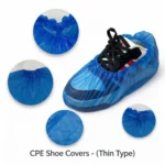 Wholesale and Customization of Disposable CPE Shoe Covers – Waterproof and Anti-Slip - Image 4