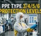 PPE Type 3/4/5/6 Protection Levels