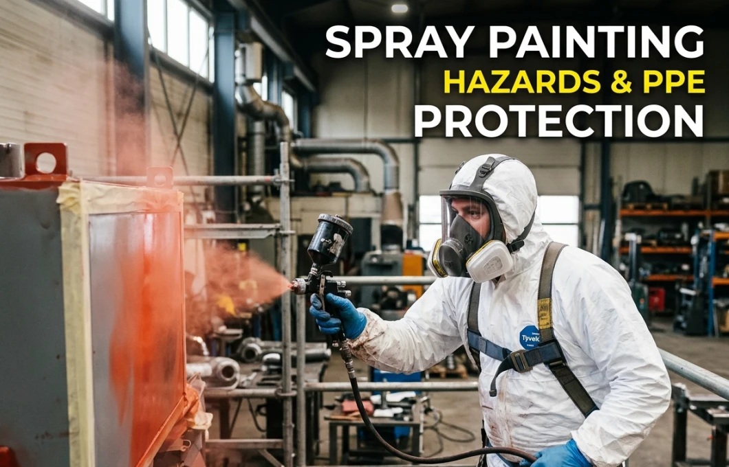 Spray Painting Hazards & PPE Protection